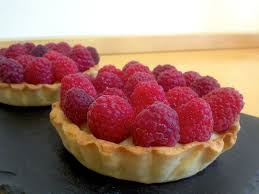 tartelettes aux framboises